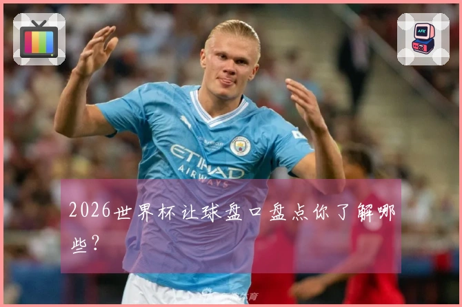 2026世界杯让球盘口盘点你了解哪些？